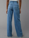 Super High-Waisted Baggy Wide Leg Denim Jeans
